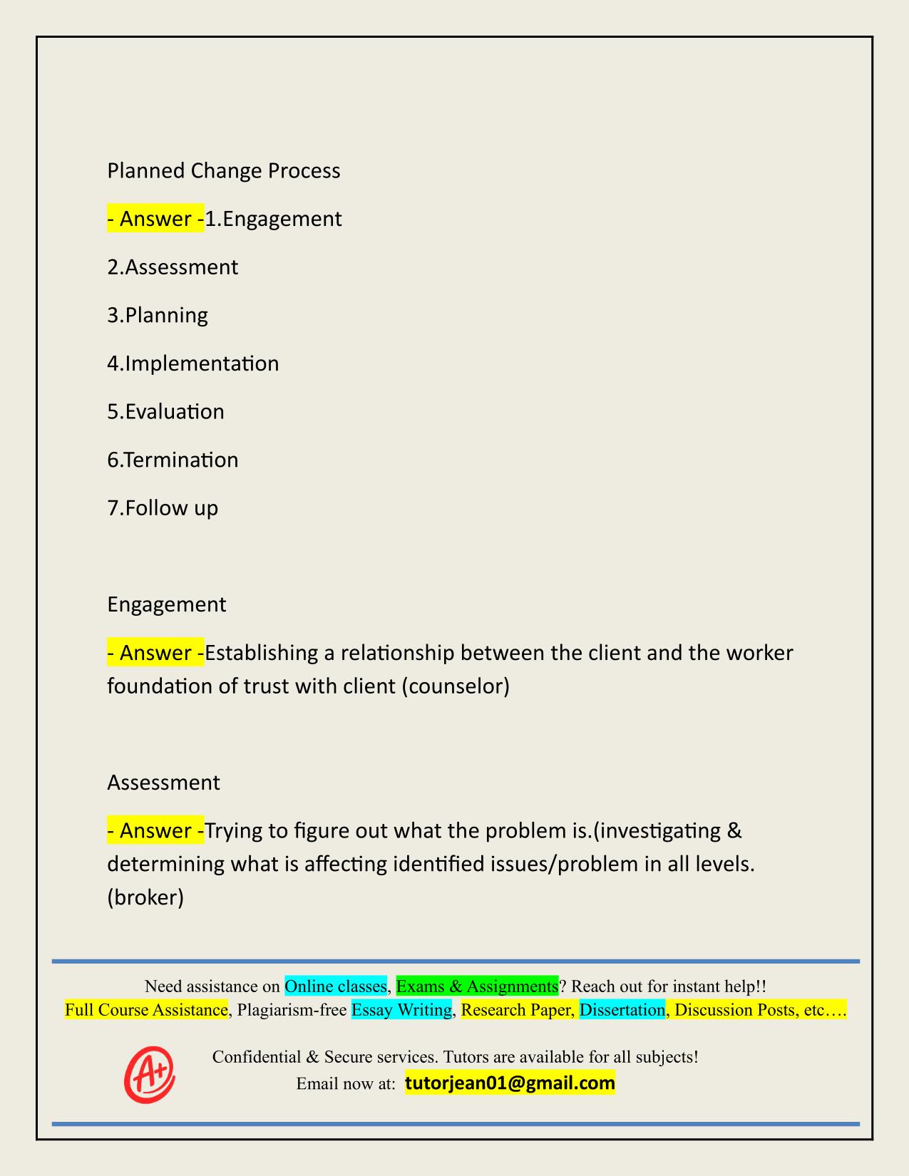 SOCIAL WORK COMPREHENSIVE EXAM ACTUAL 2025/2026