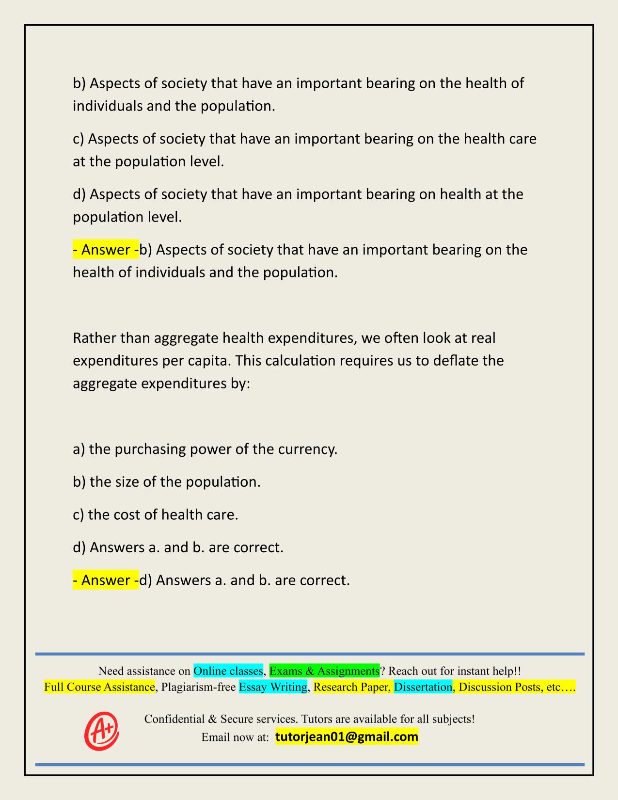 EC248 FINAL EXAM ACTUAL 2025/2026 WITH CORRECT ANSWERS