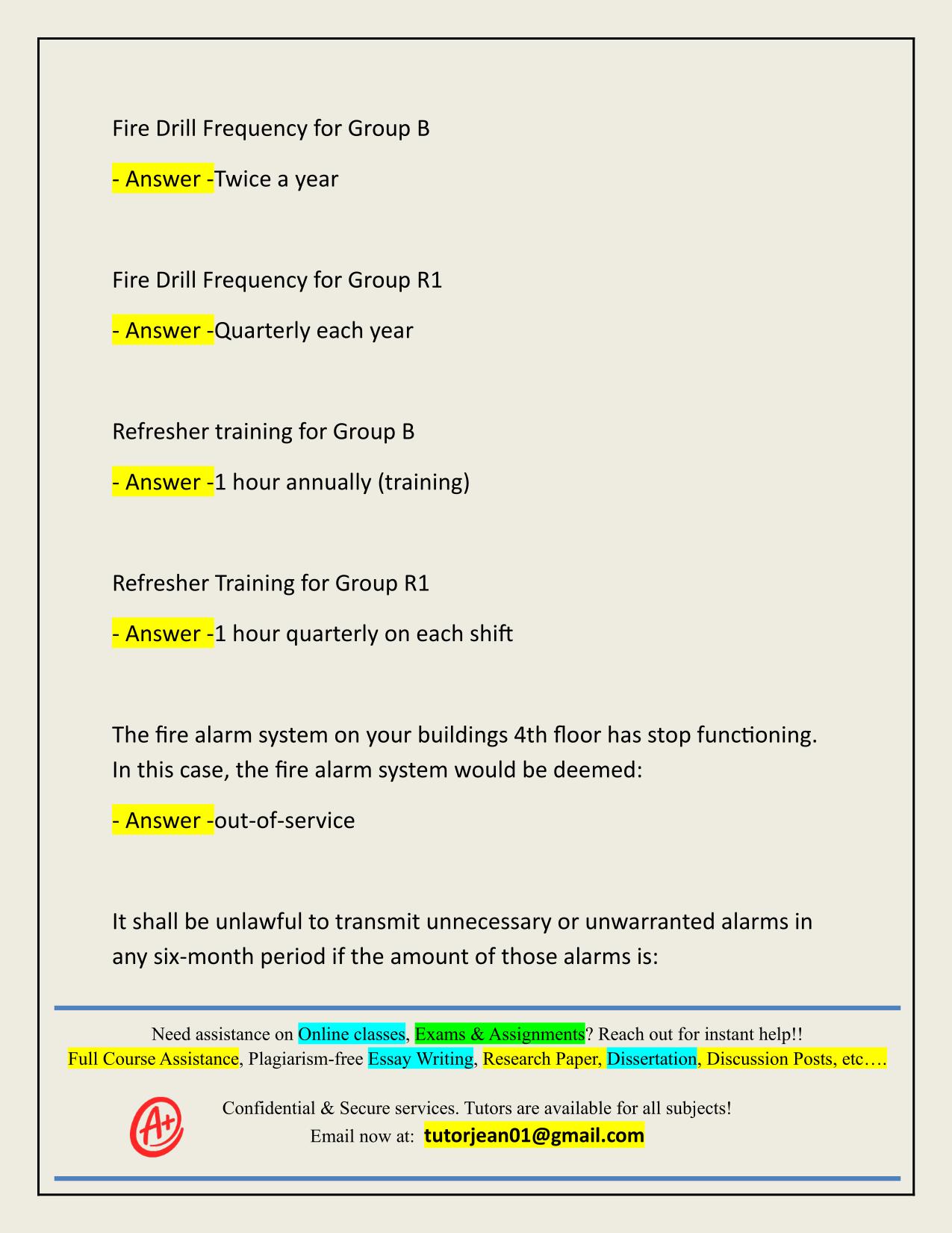 NYC FLSD TEST ACTUAL 2025/2026 Q&A