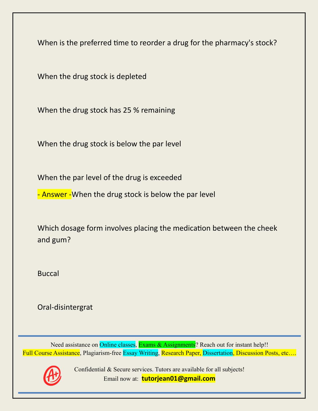 FINAL EXAM RITE AID PTU ACTUAL 2025/2026 WITH VERIFIED ANSWERS