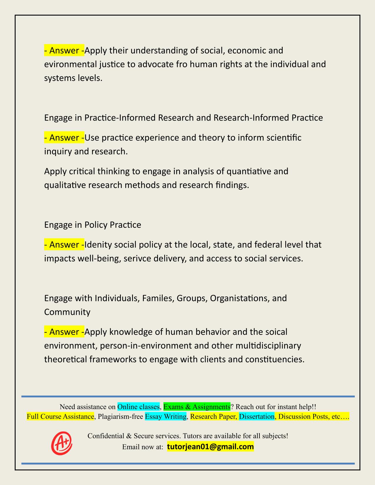SOWK COMP EXAM LIBERTY UNIVERSITY ACTUAL 2025/2026 CORRECTLY ANSWERED