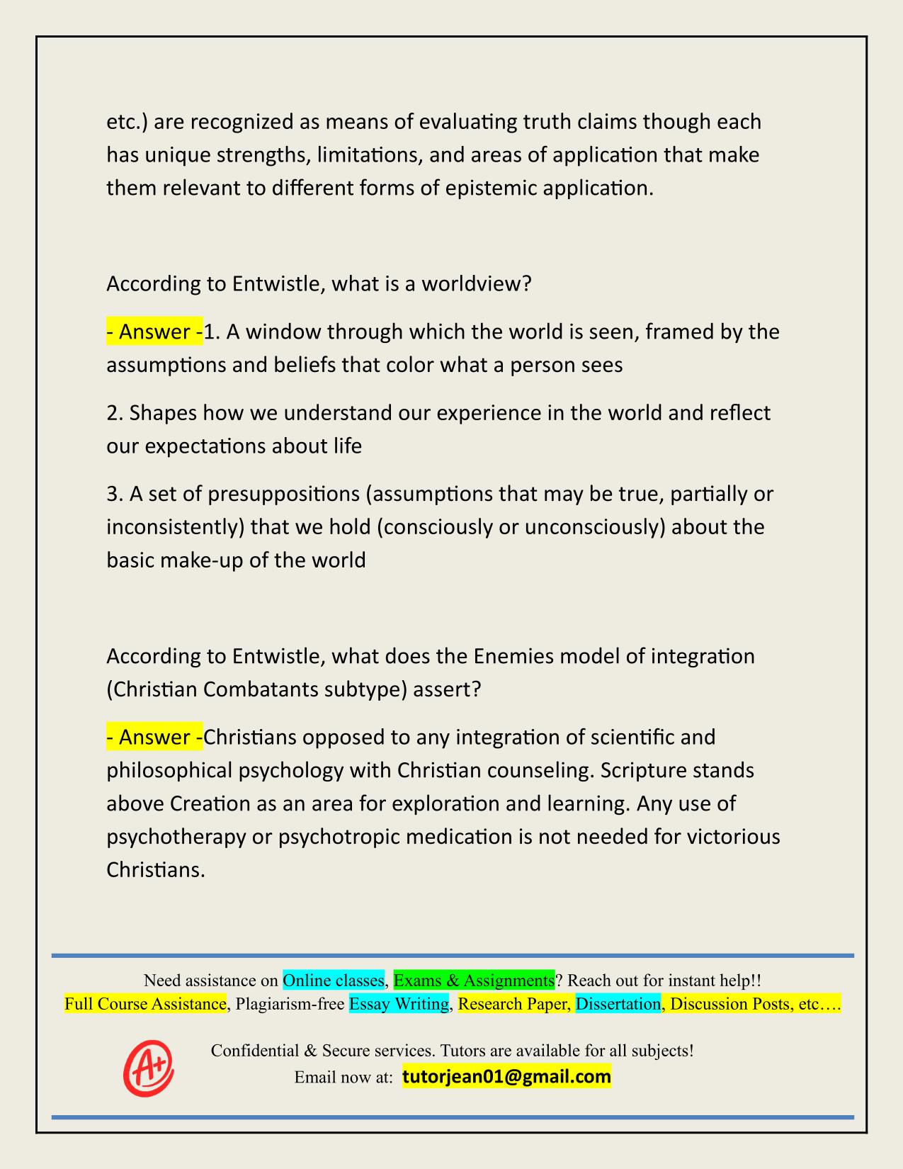 LIBERTY UNIVERSITY INTEGRATION EXAM ACTUAL 2025/2026 Q&A 100% PASS