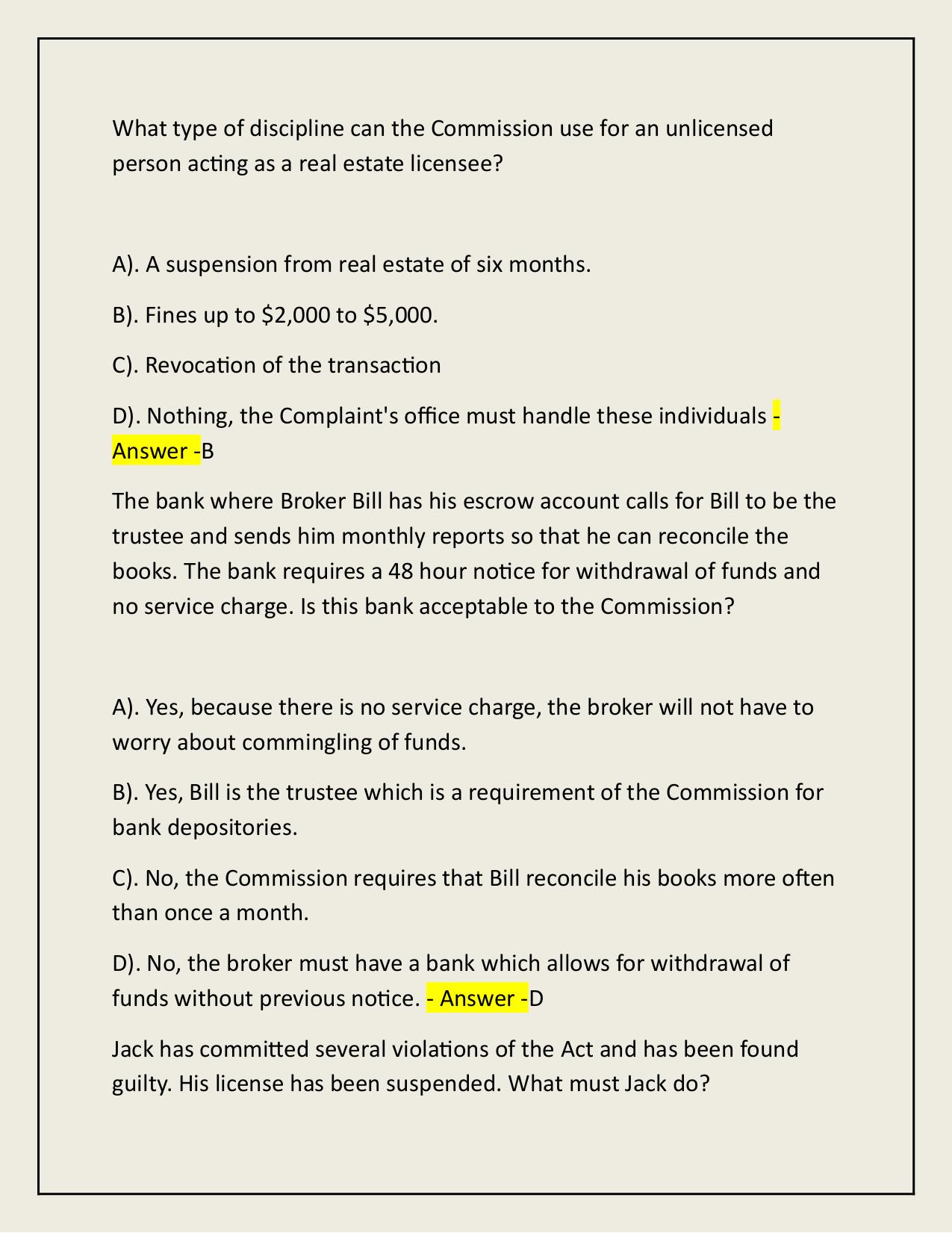 REAL ESTATE 30 HOUR FINAL EXAM ACTUAL 2025/2026 QUESTIONS AND 100% CORRECT ANSWERS