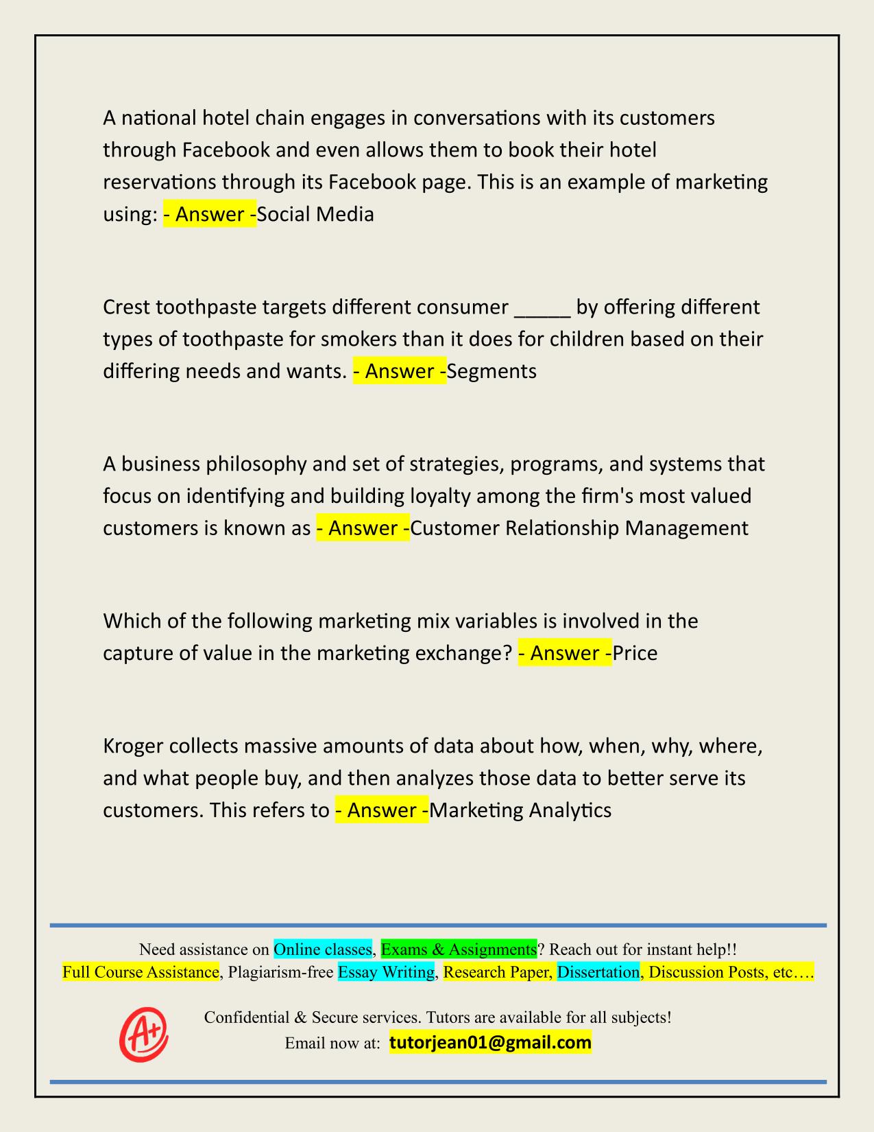 UCF MAR 3023 EXAM 1 – MASSIAH ACTUAL 2025/2026 WITH VERIFIED ANSWERS