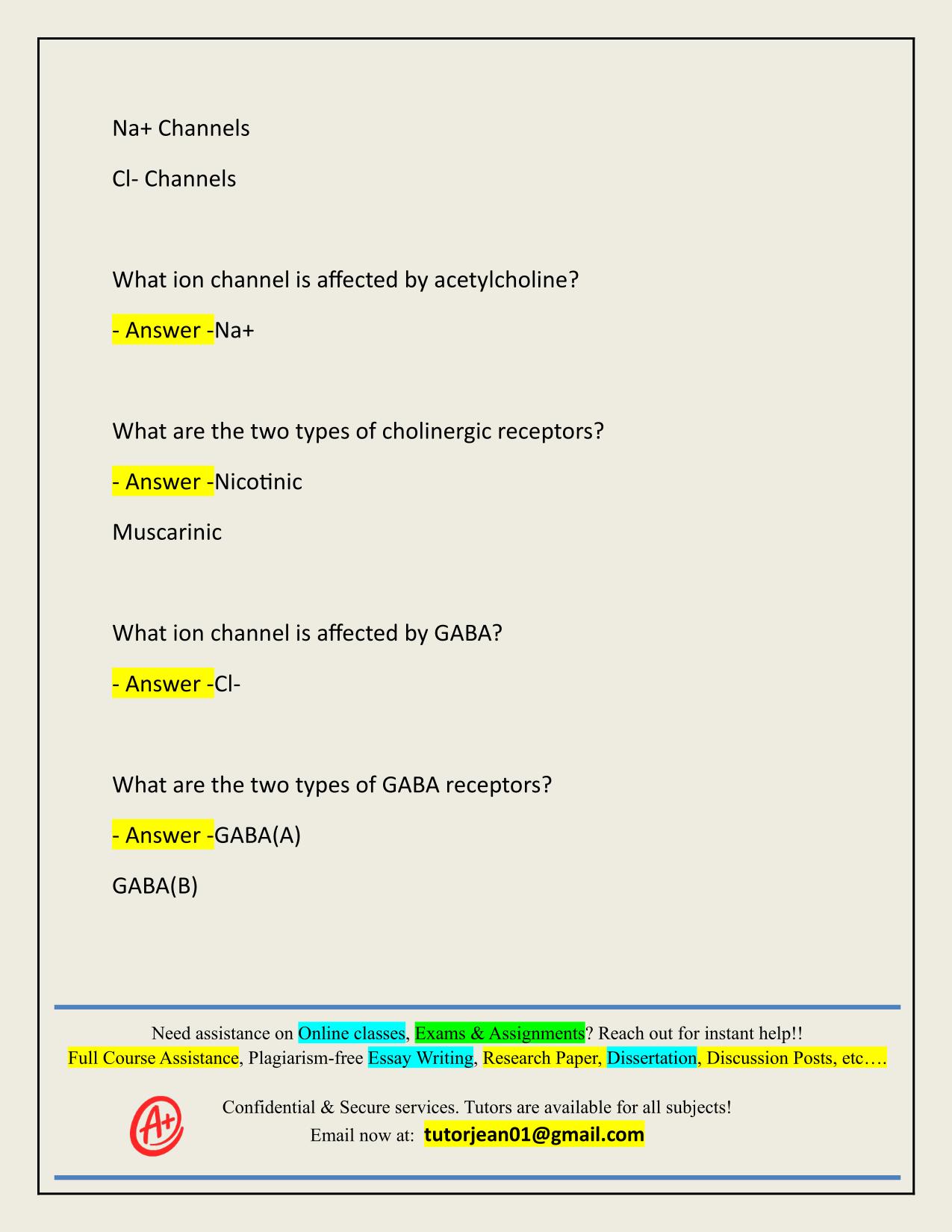 PHM 321 - FINAL REVIEW ACTUAL 2025/2026 Q&A