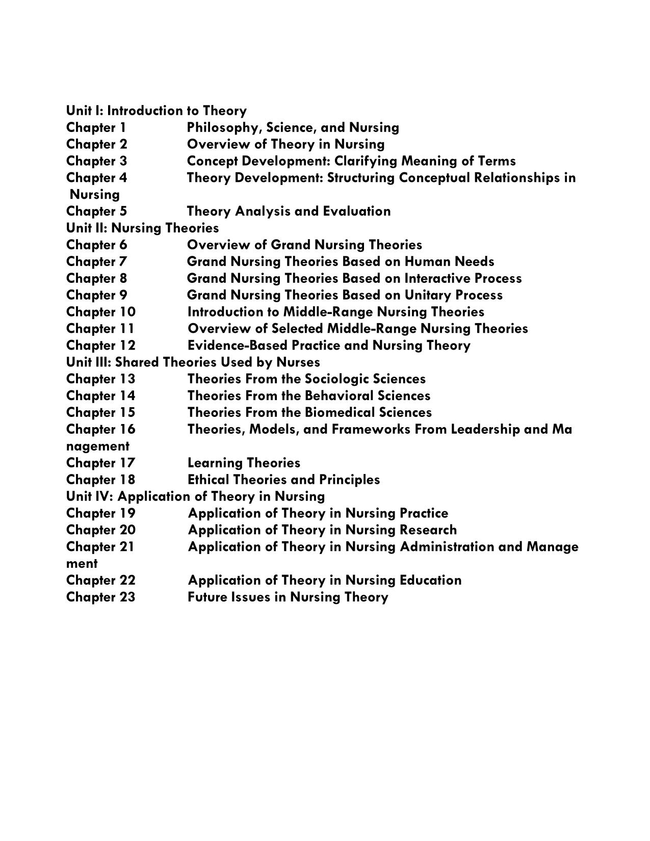 TEST BANK For Theoretical Basis for Nursing, 6th American Edition by Melanie McEwen ISBN: 9781975175658 Evelyn M. Wills, Verified Chapters 1-23