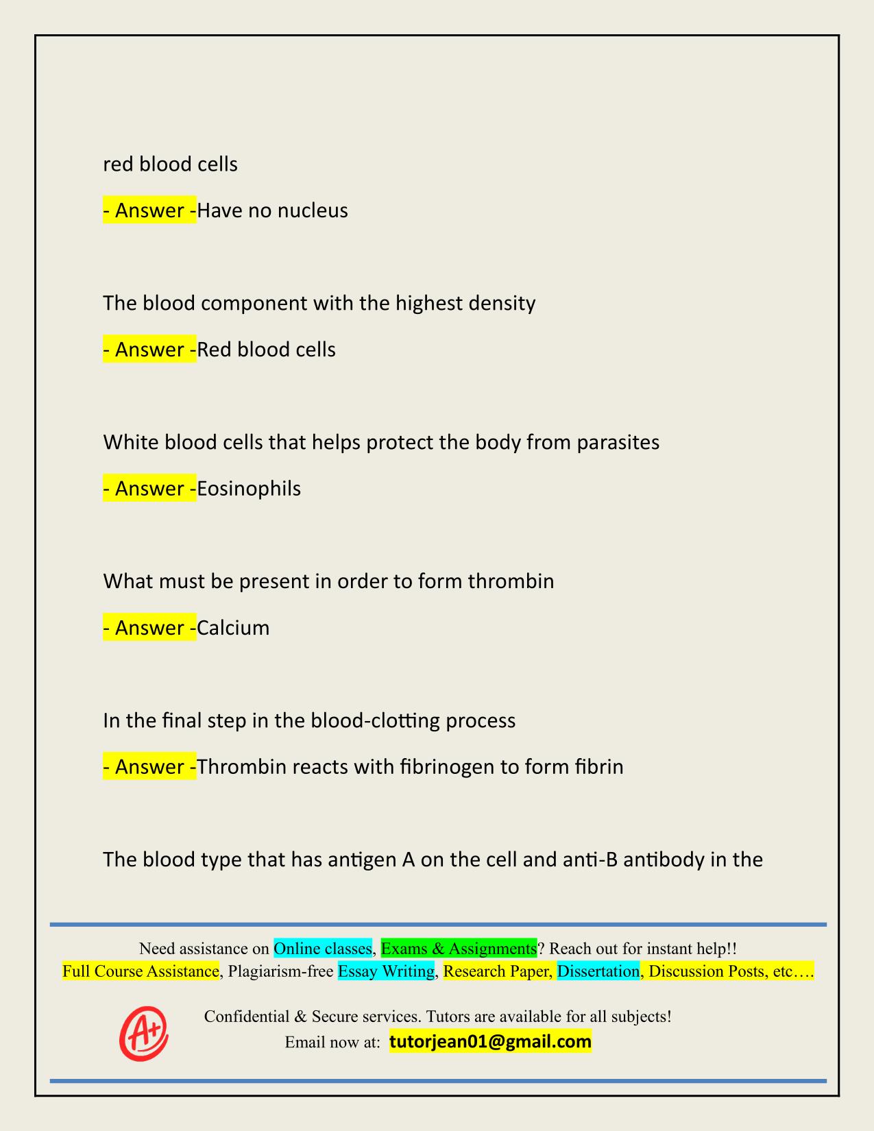 A&P EXAM 2 JERSEY COLLEGE FROM TOYA ACTUAL 2025/2026 Q&A 100% PASS