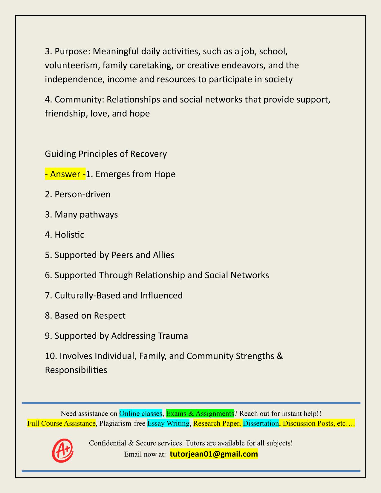 PEER RECOVERY COACH EXAM ACTUAL 2025/2026