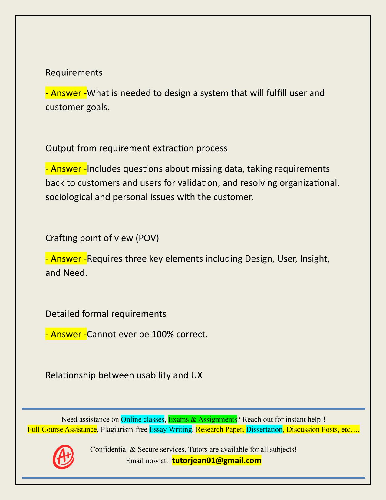 UI/UX DESIGN EXAM ACTUAL 2025/2026 WITH CORRECT ANSWERS