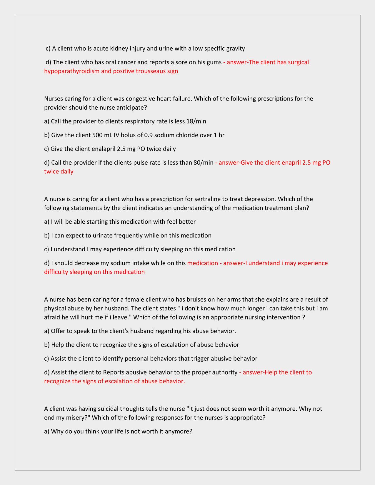 ATI PN COMPREHENSIVE EXIT EXAM 2025/2026 UPDATE PN COMPREHENSIVE EXIT EXAM 