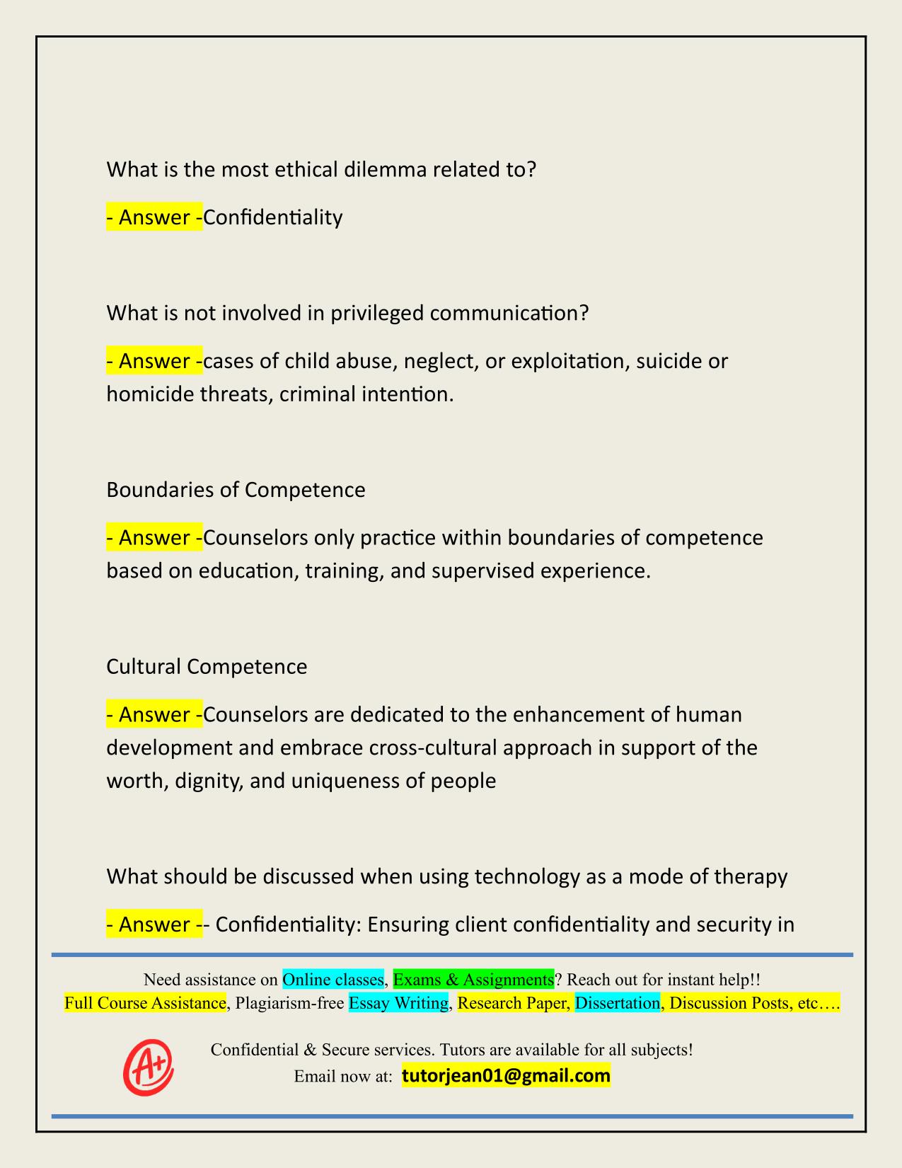 NCE EXAMINATION (FINAL) ACTUAL 2025/2026 WITH CORRECT ANSWERS