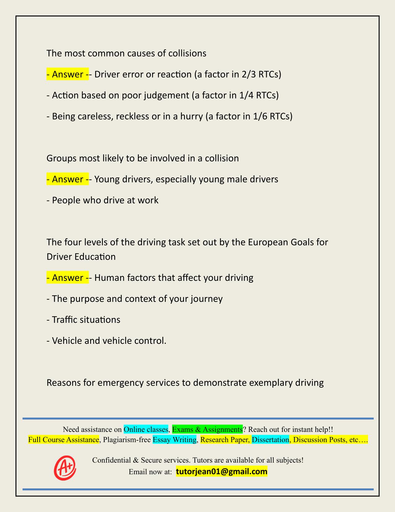ROADCRAFT TEST FINAL EXAM ACTUAL 2025/2026 LATEST UPDATE
