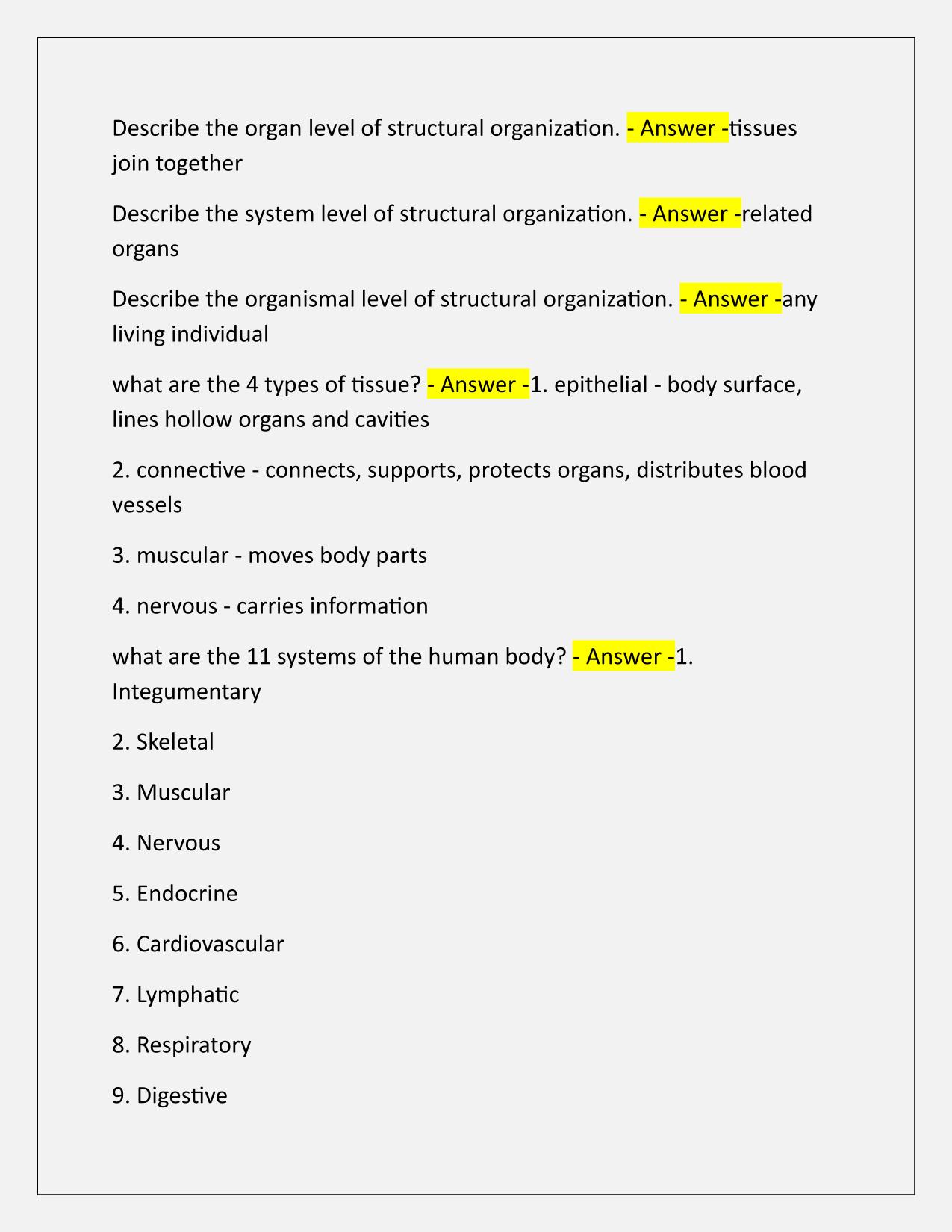 Chapter 1-BIOL 235 Correctly Answered Latest Update