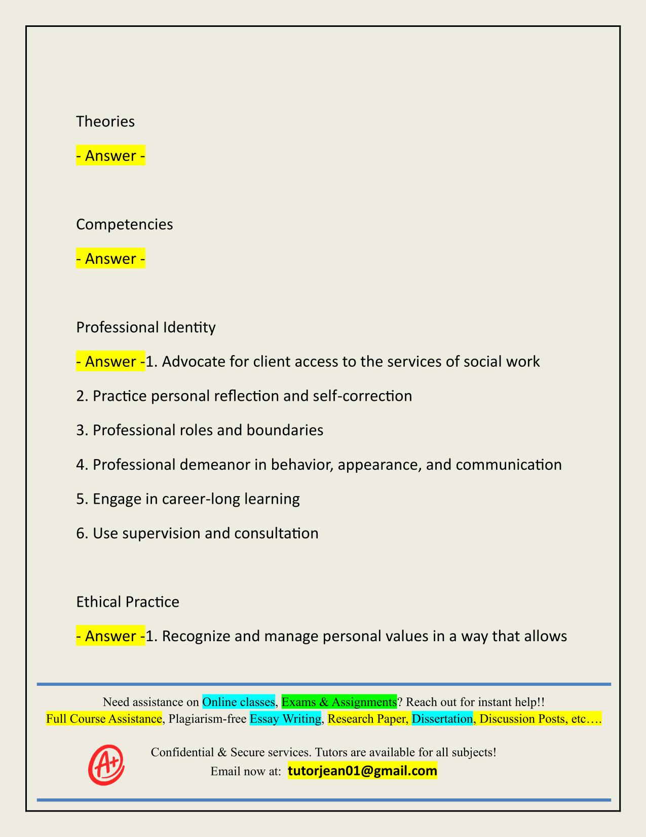 LIBERTY UNIVERSITY SOWK COMPREHENSIVE EXAM ACTUAL 2025/2026