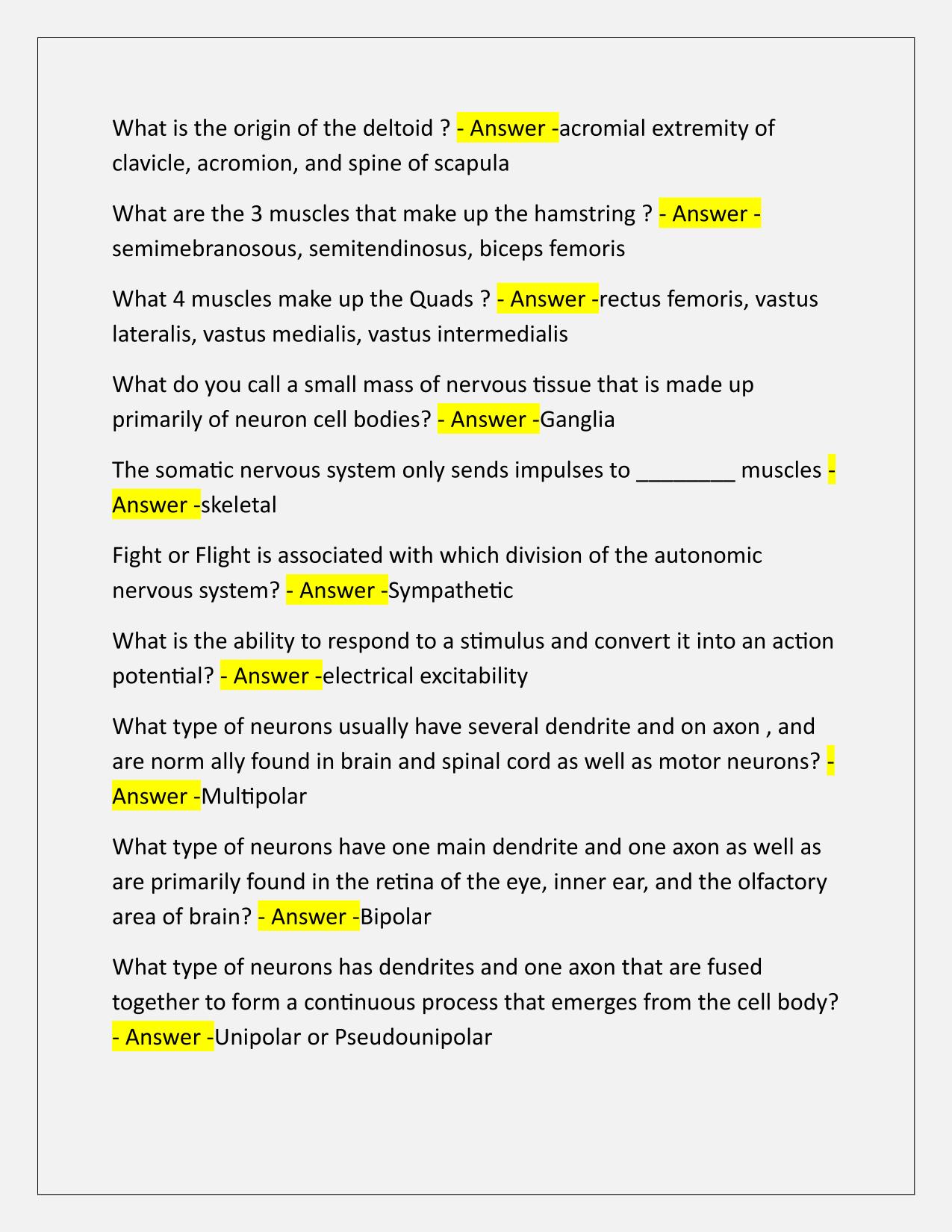 BIOL 235 Midterm 2 EXAM Q&A Latest Update