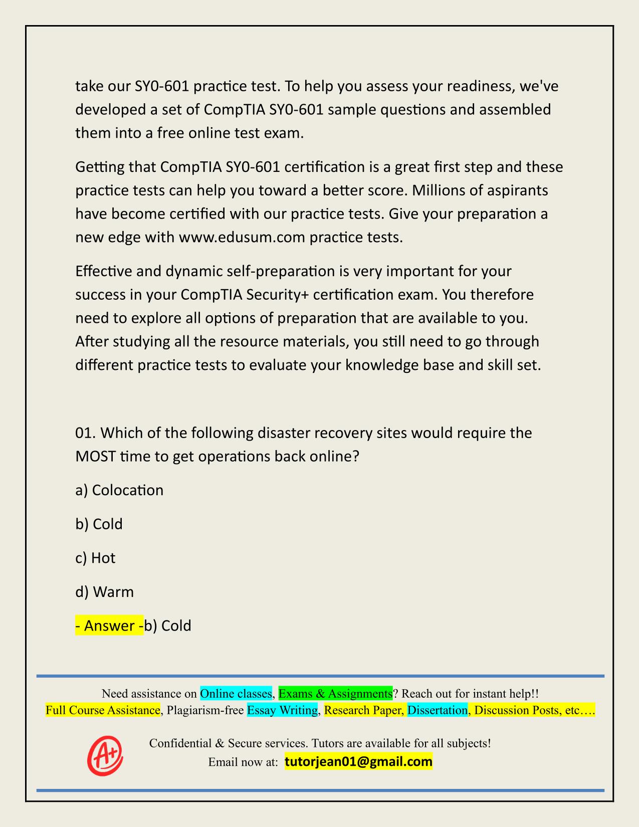 SY0-601 COMPTIA SECURITY CERTIFICATION EXAM ACTUAL 2025/2026ERS