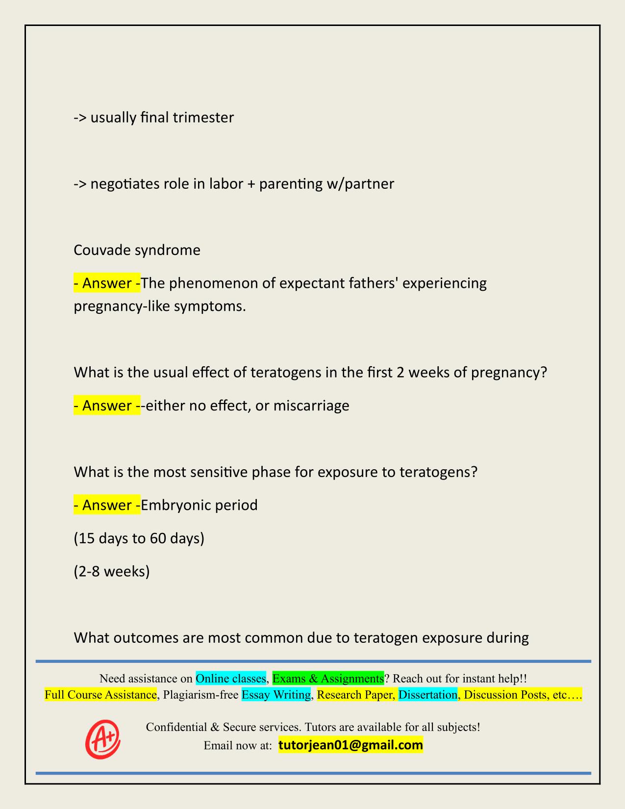 BSNC 5000 OB EXAM ACTUAL 2025/2026 QUESTIONS AND 100% CORRECT ANSWERS