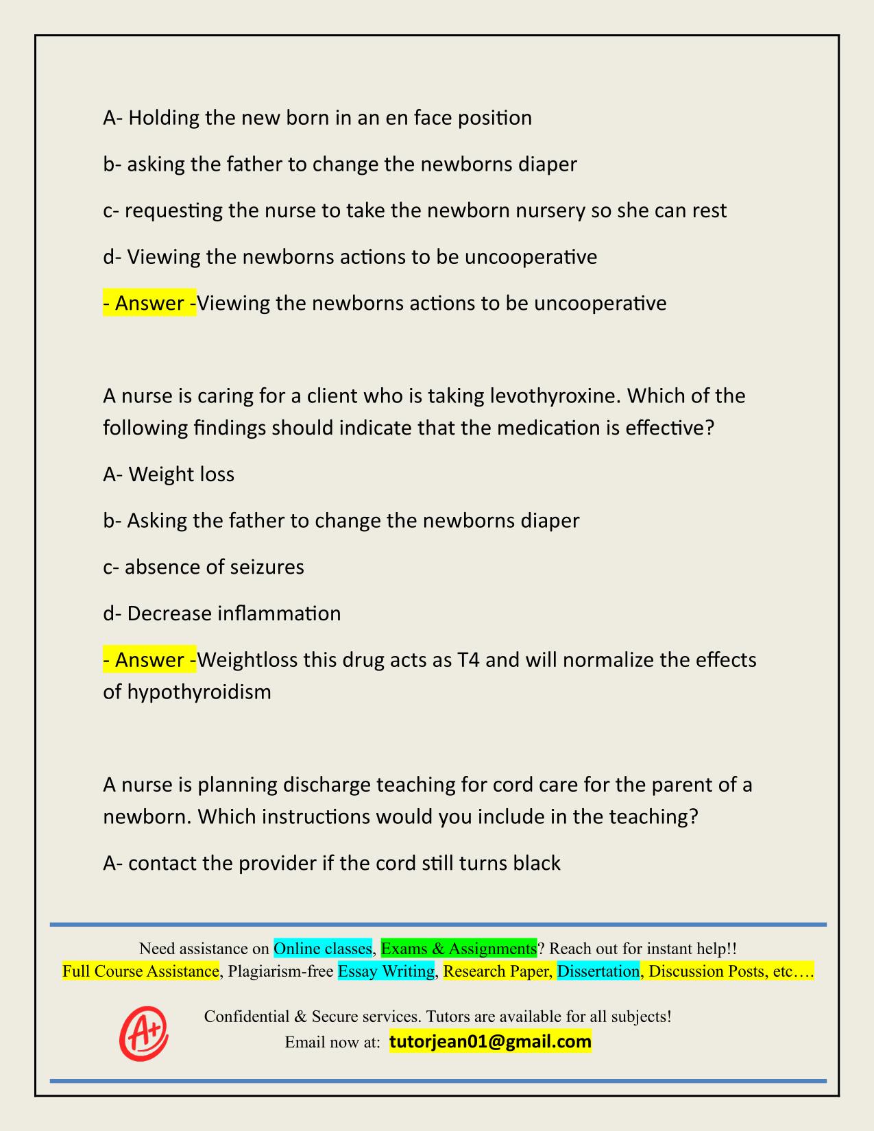 ATI COMPREHENSIVE EXIT FINAL ACTUAL 2025/2026