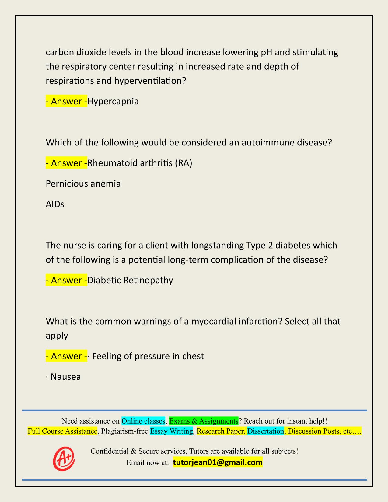 2025/2026 PATHO NSG 120 FINAL EXAM STUDY GUIDE