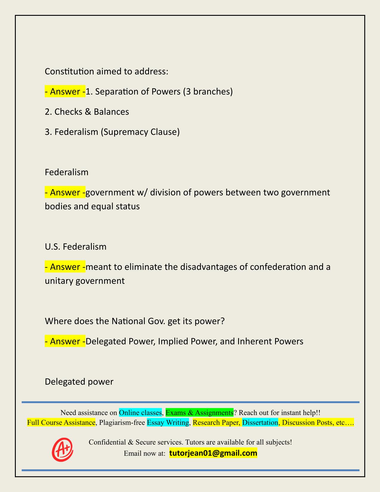 SPEA-V 184 EXAM 1 LECTURES ACTUAL 2025/2026 WITH VERIFIED ANSWERS