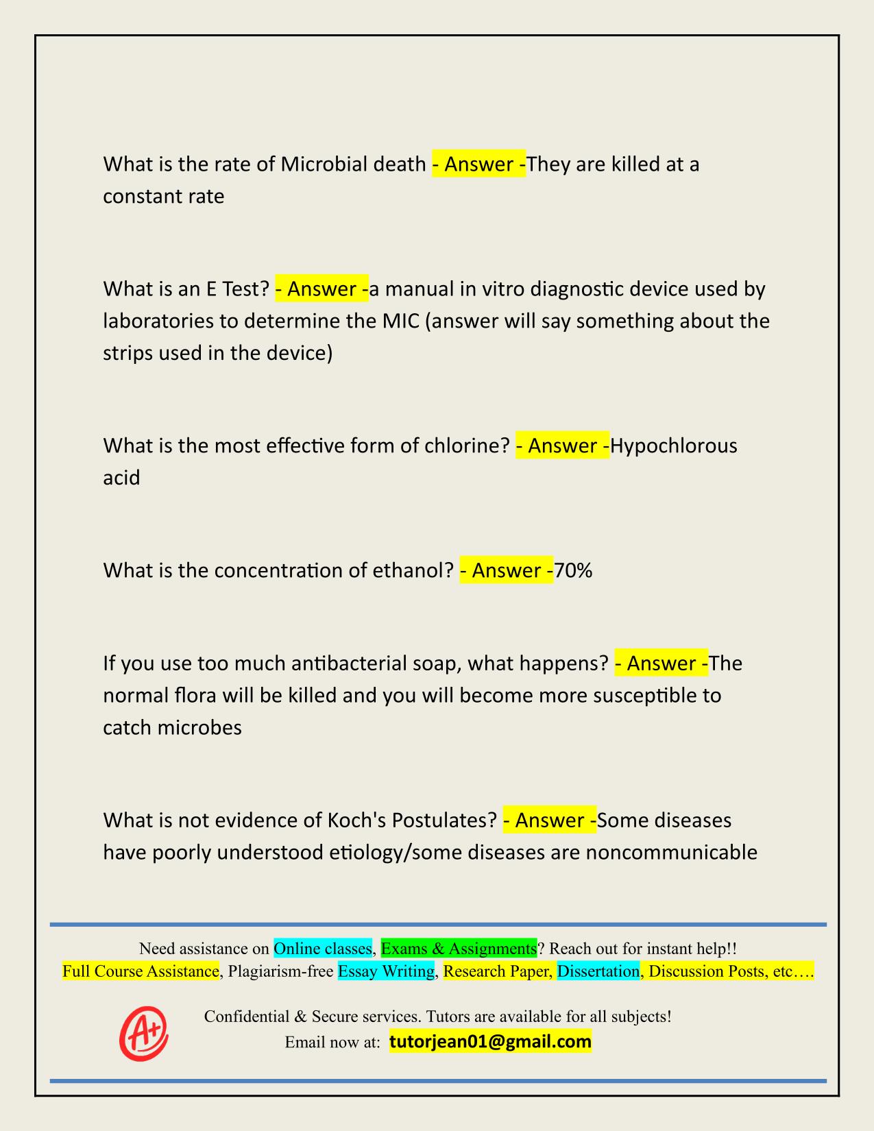 MICRO TEST 3 DR. AL LSUE ACTUAL 2025/2026 CORRECTLY ANSWERED