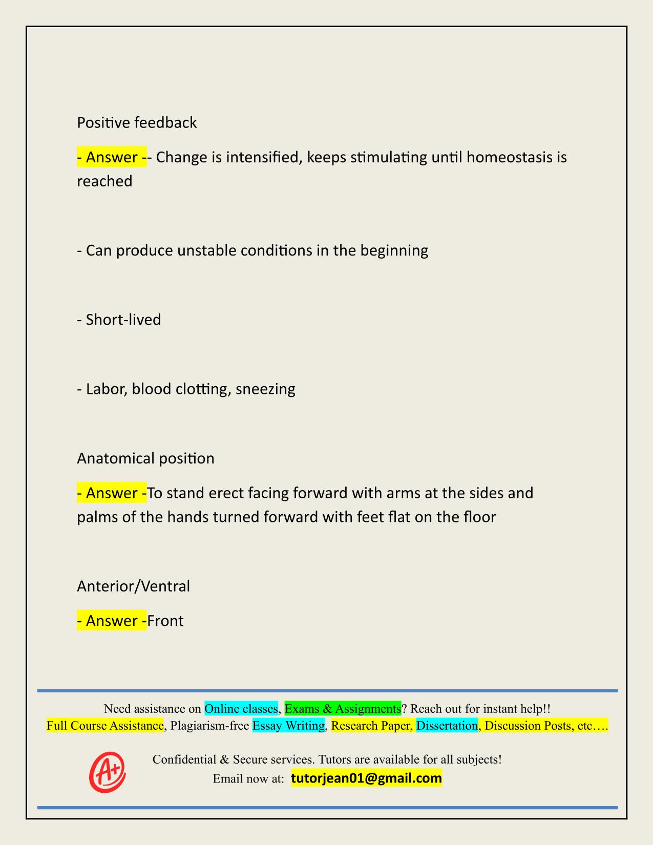 BIO 253 – FINAL ACTUAL 2025/2026 QUESTIONS AND 100% CORRECT ANSWERS