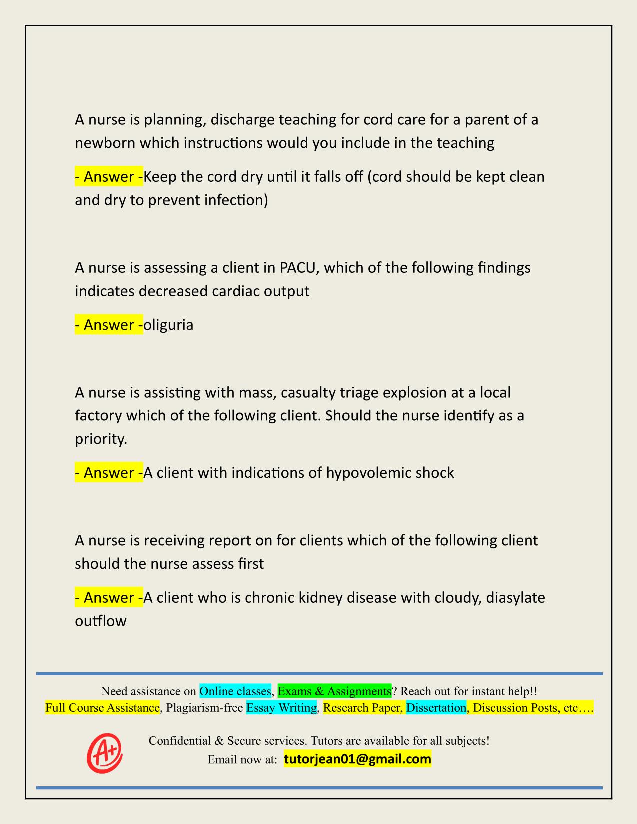ATI COMPREHENSIVE EXIT EXAM ACTUAL 2025/2026